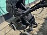 Коляска BABY PRAM. ЭКО кожа, 2 в 1, комфорт и безопасность.