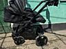 Коляска BABY PRAM. ЭКО кожа, 2 в 1, комфорт и безопасность.