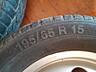 Диски титановые облегченные вместе с резиной размер 195-65-15