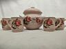 Керамический сервиз (супница + 4 бульонницы) — как новый
