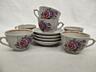 Кофейный сервиз (фарфоровые чашки, блюдца кофейник, молочник)