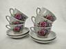 Кофейный сервиз (фарфоровые чашки, блюдца кофейник, молочник)