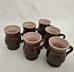 Набор керамических бокалов 6 шт, как новые