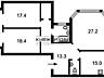 Продається 4-х к. кв. по вул. Мельникова 83д, 130/63/15 кв. м, 9/12 ..