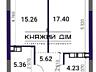 Продаж 1-но кімнатної квартири в ЖК Great. З практичним плануванням: .