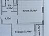 Квартира с отличной планировкой,  51 м²  в ЖК «Альтаир-3».