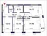 Продаж 3-кімнатна квартира в ЖК Great (будинок 11)Адреса: будинок 11, 