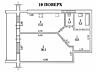 Просторная 1-комнатная на Черёмушках, 48,5 м², газовый дом