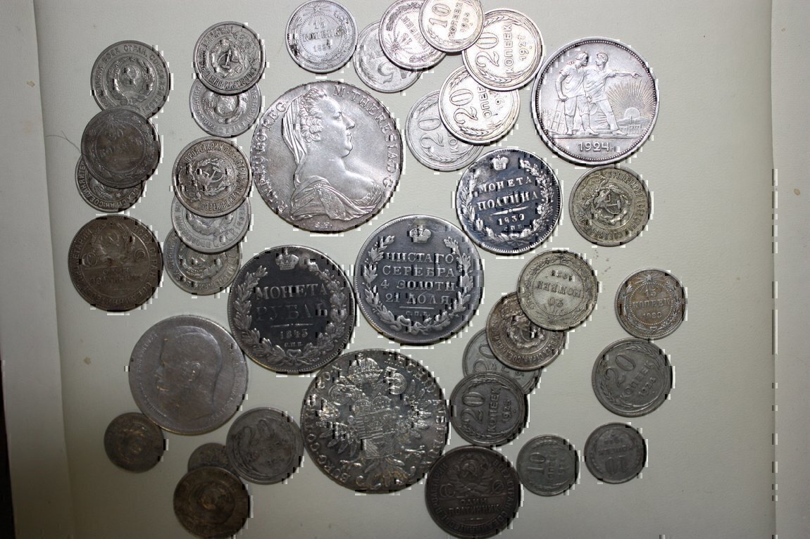 Коллекция старинных монет