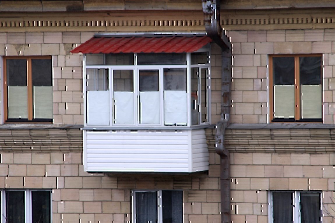 Ремонт балкона.