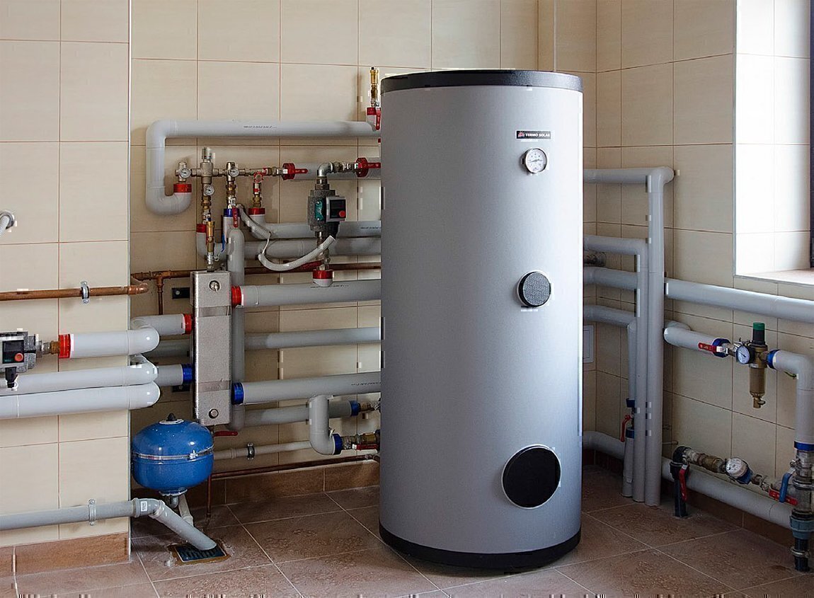 газовый котел для горячей воды частного дома