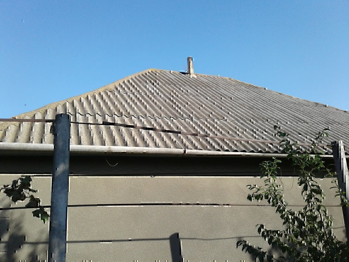 вальмовая крыша из шифера