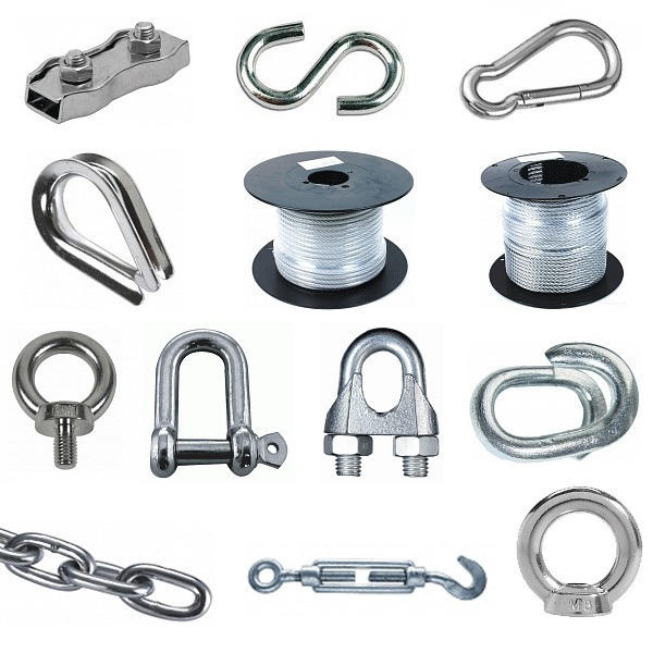 Гвозди строительные, ленточные, болты, гайки, винты, саморезы, цепи