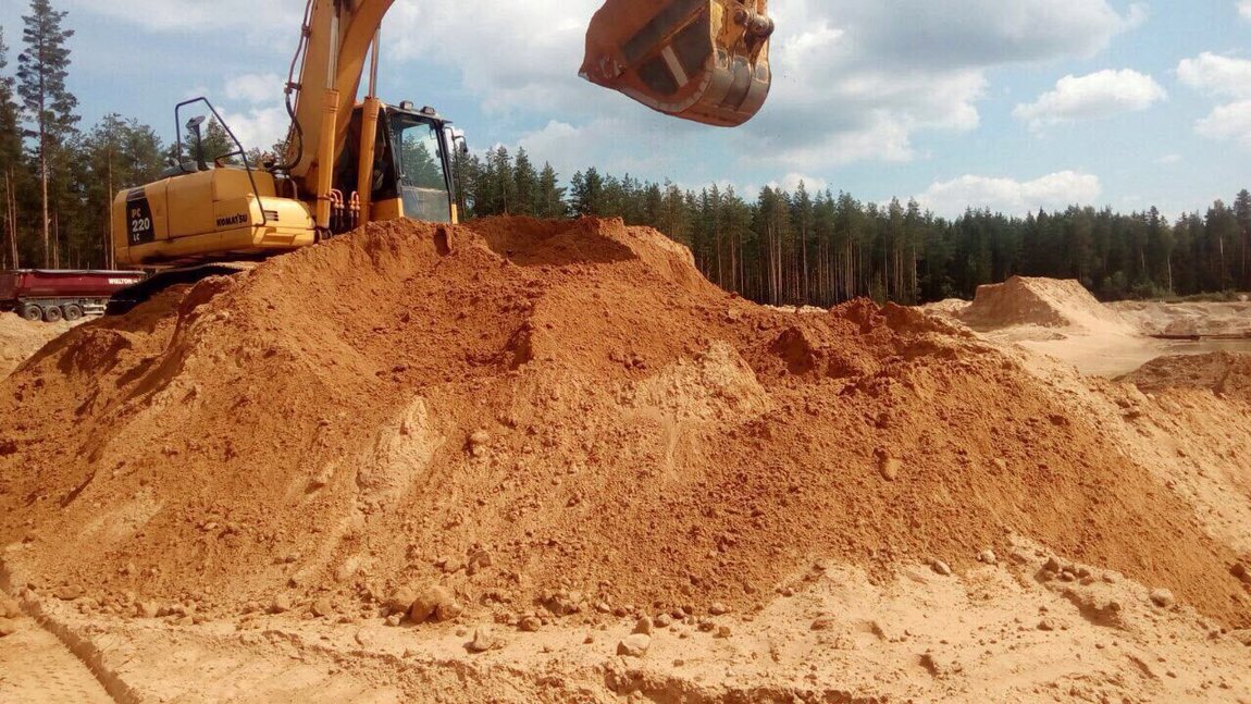 Доставка песка обнинск