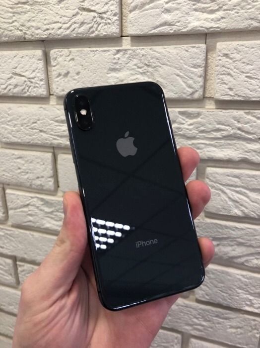 Iphone x black фото