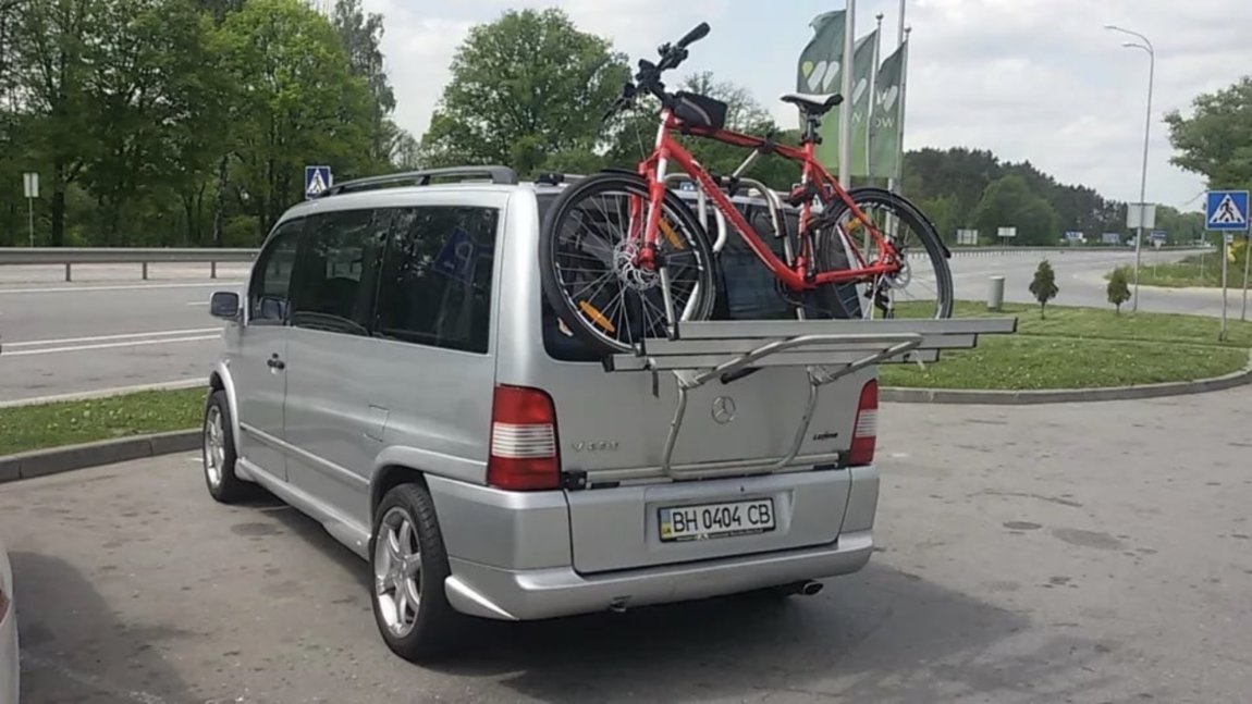 Mercedes vito багажник