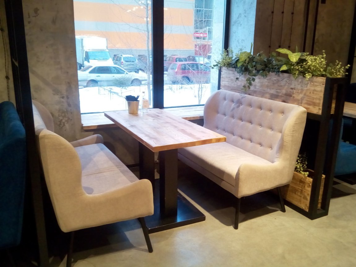 Мягкая мебель для кафе и ресторанов