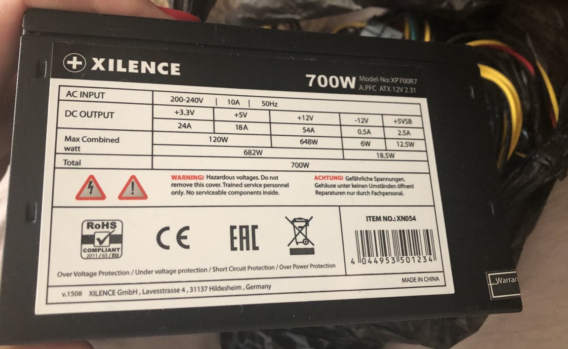 Xilence 700w