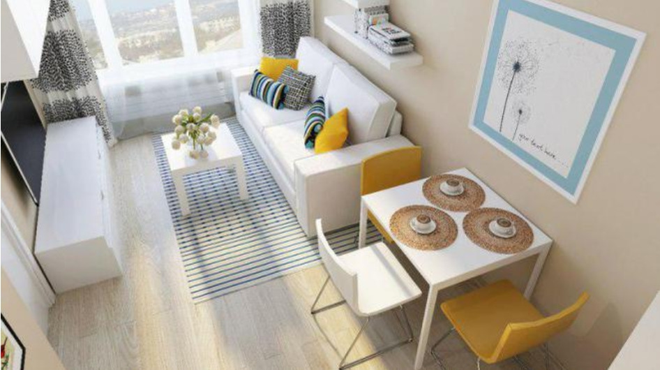 Интерьер смарт квартир Smart Zendo: A Hong Kong Apartment with Clever Storage + Smart Tech Design, Tiny
