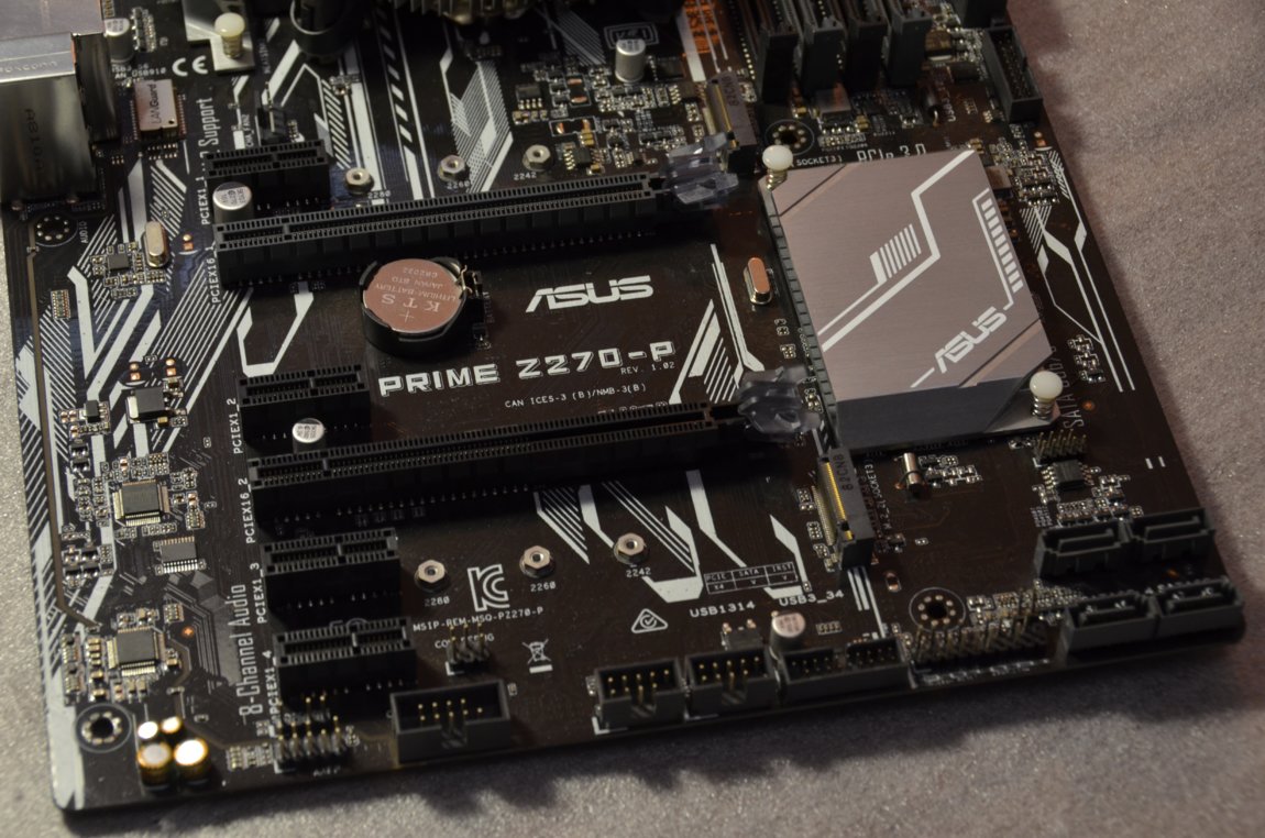 M/B ASUS Prime Z270-P, LGA1151, 4DDR4, RAID, PCIE, dual M. 2, HDMI 980 руб