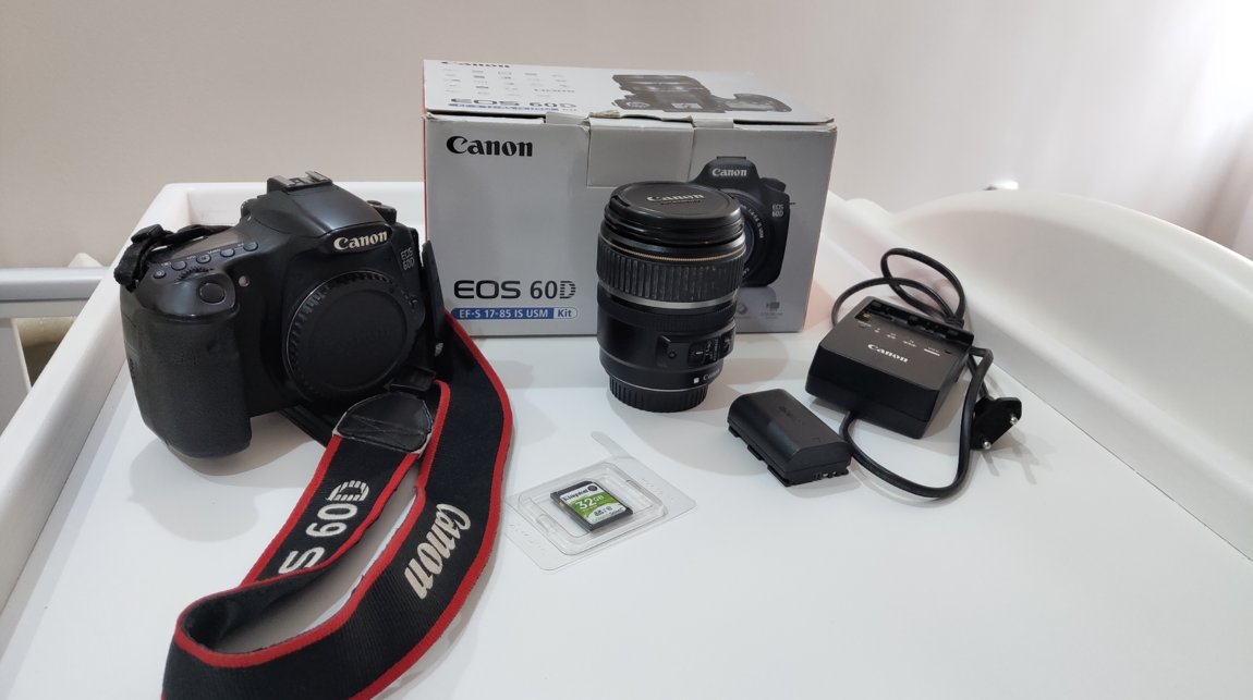 Canon 60d карта памяти