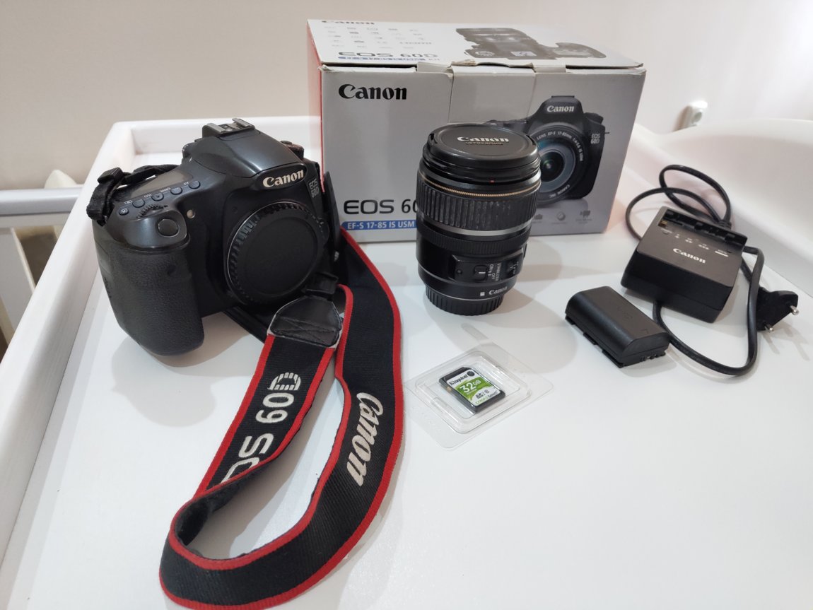 Canon 60d карта памяти