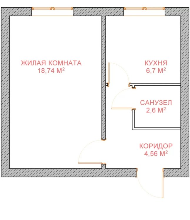 Планировка однушки в панельном доме фото 29