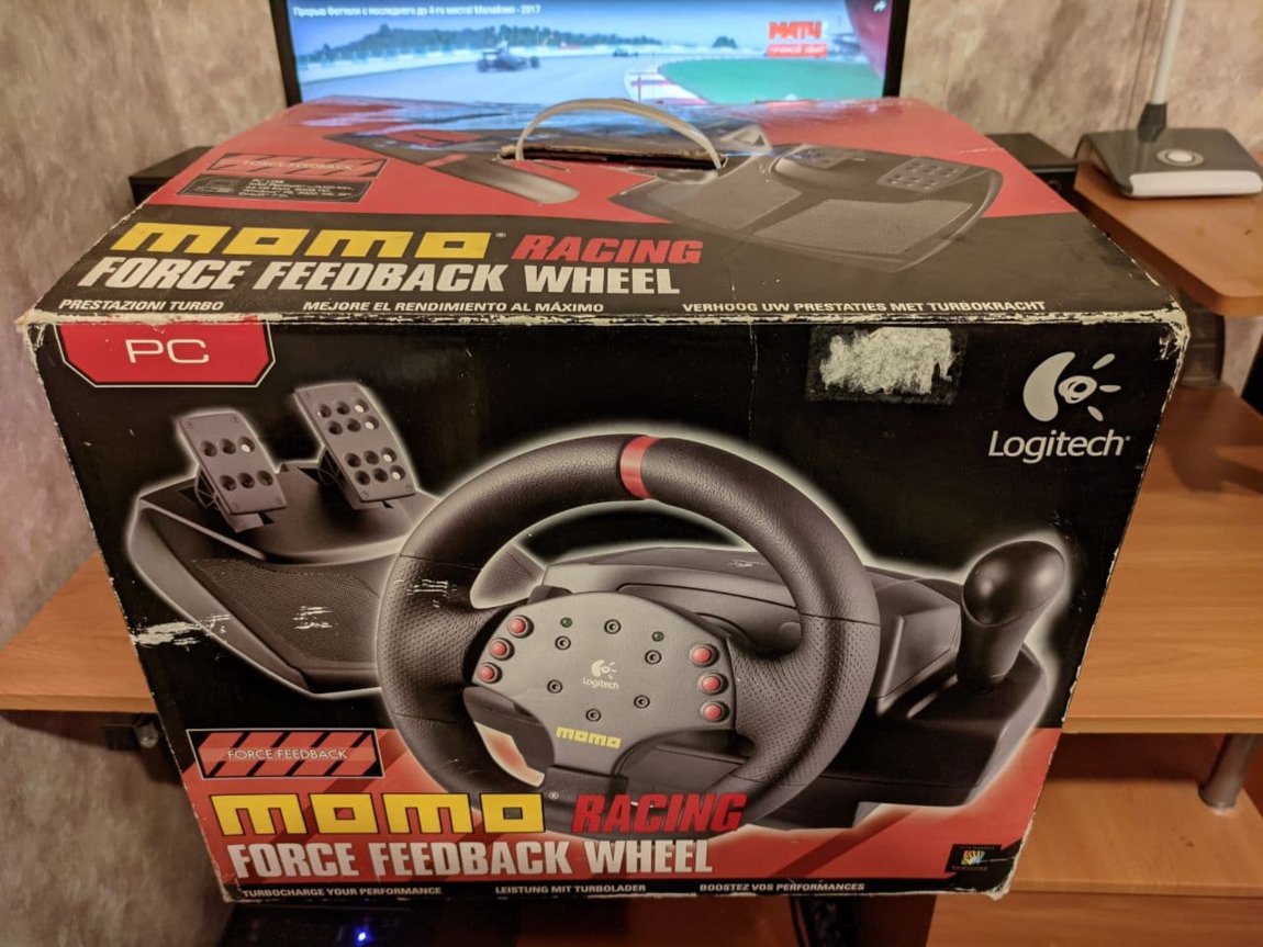 Logitech momo racing схема