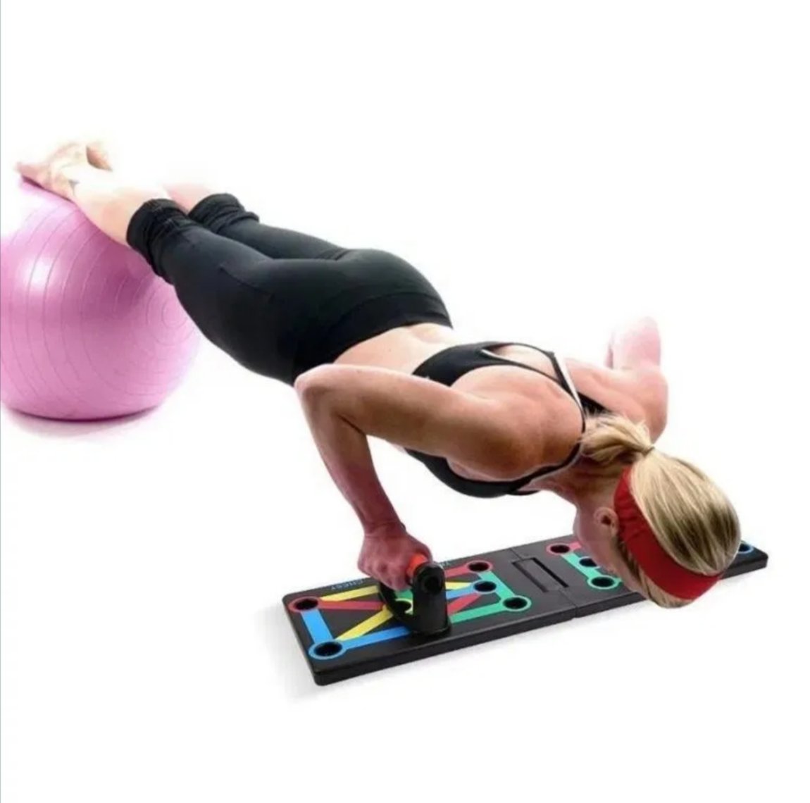 Тренажер для отжиманий 14 в 1 Foldable Push-up Board