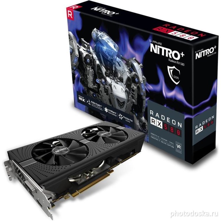 продам SAPPHIRE NITRO+ Radeon RX 580 8GB GDDR5
