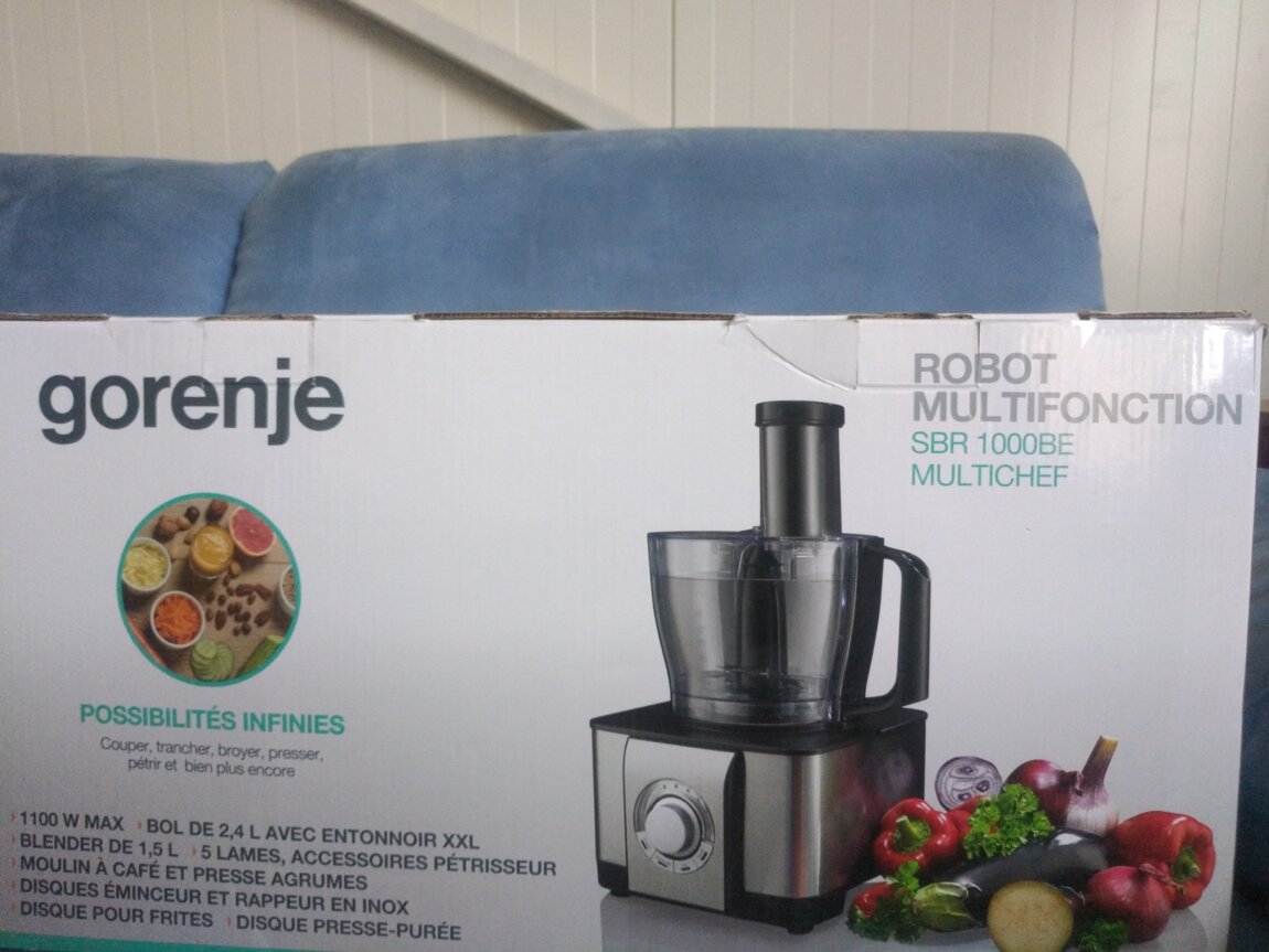 кухонный комбайн gorenje sbr1000be