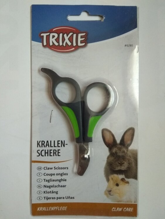 Продаются специальные ножницы для стрижки когтей питомцам : кроликам, кошка