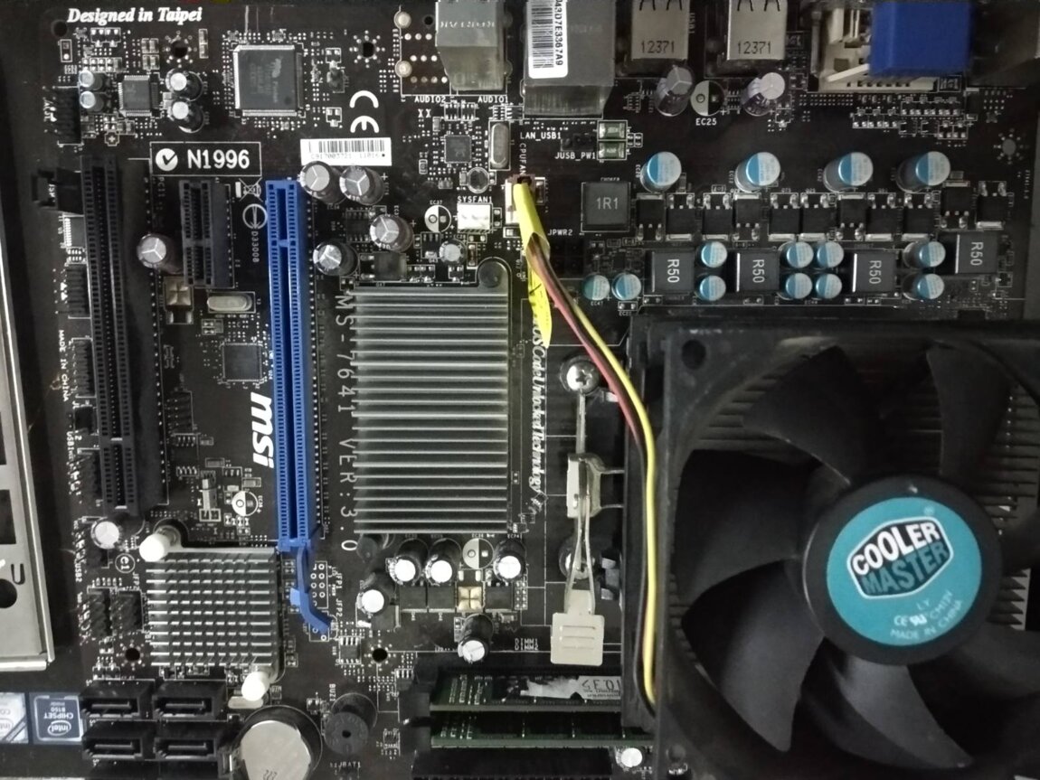 Не работает msi 760gm p23 fx