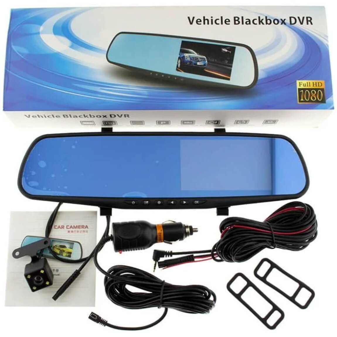 Зеркало Видеорегистратор Vehicle Blackbox Dvr Купить