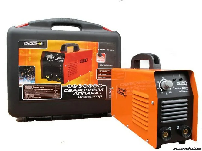 Сварочный аппарат инвертор Искра ММА-285 G (Кейс) СОВЕТСКАЯ 1 А 6 БУТ ...