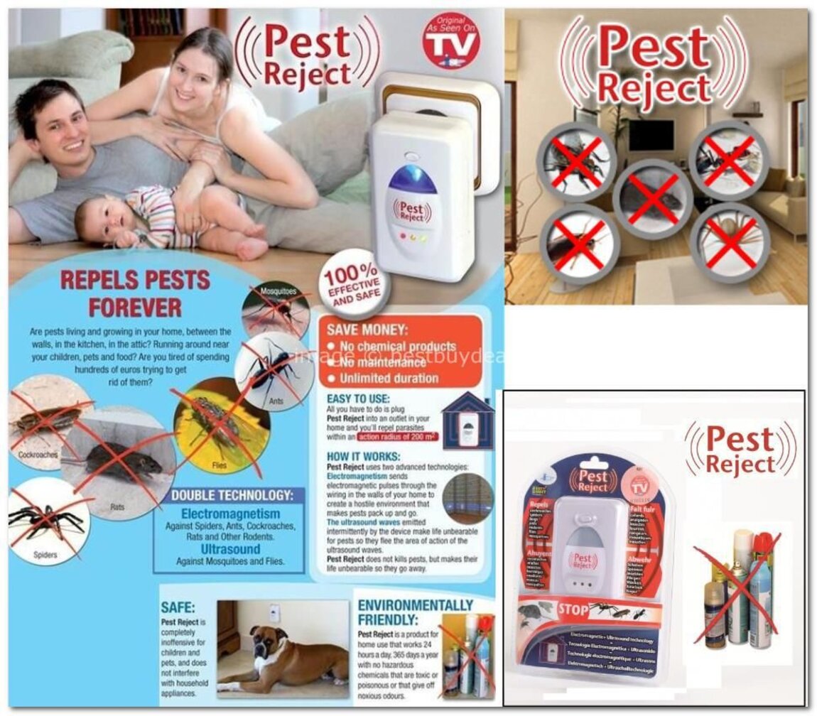 Pest Reject - отпугиватель тараканов 549 Lei