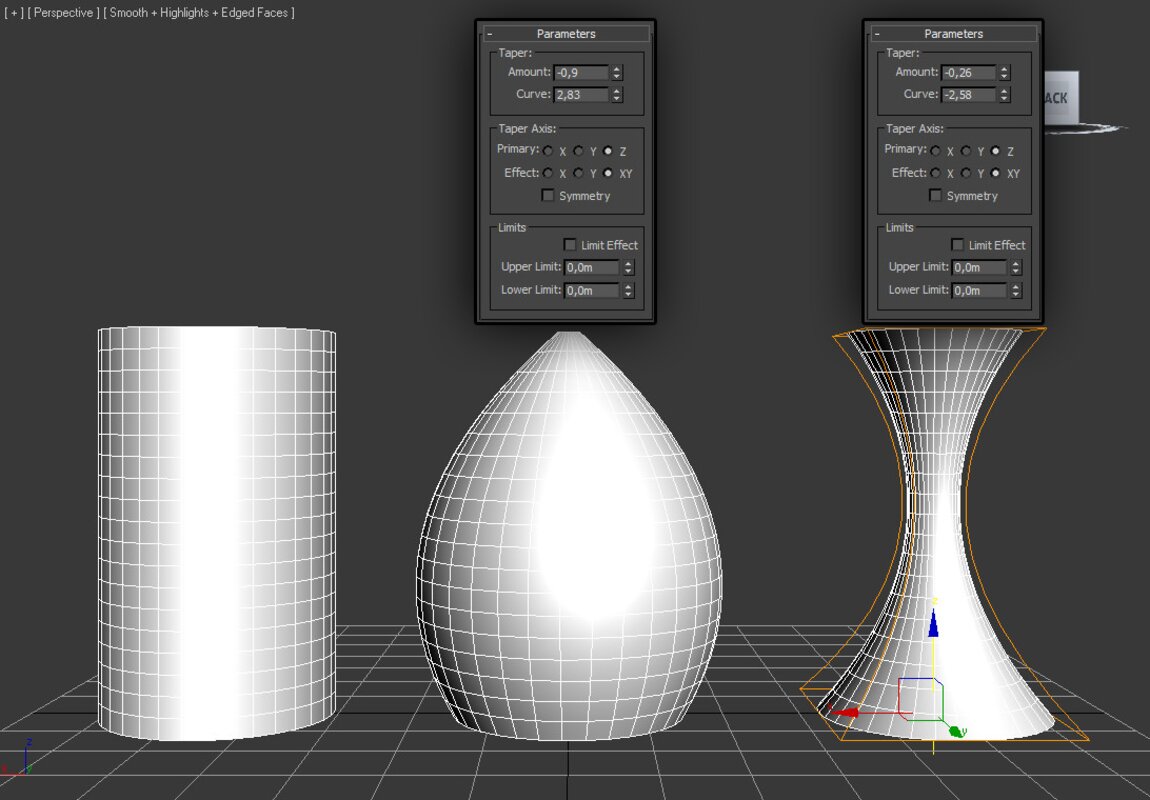 Моделирование с помощью. Модификаторы 3ds Max. 3ds Max модификатор raltfaeslice. Модификатор Taper в 3d Max. Моделинг 3ds Max.