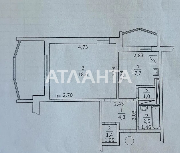 Продам 1 комн на бочарова
