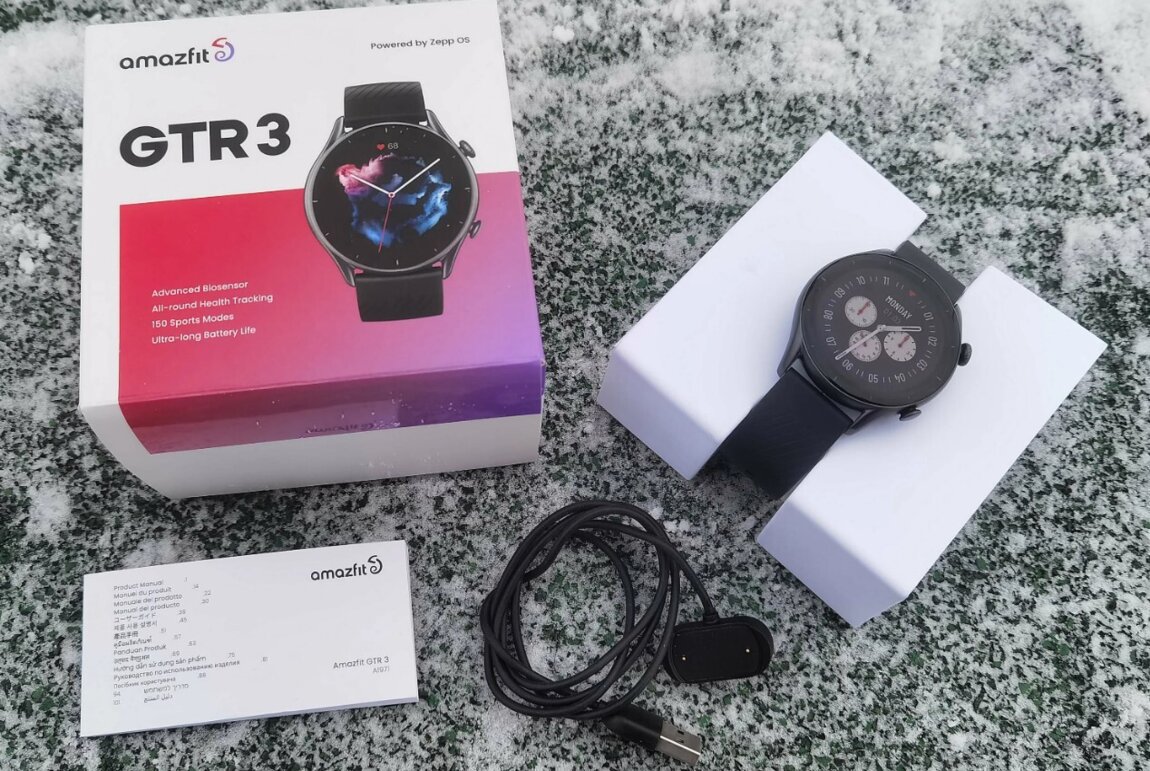 Подключение нагрудного датчика к amazfit gtr 3 Смарт-часы Amazfit GTR 3