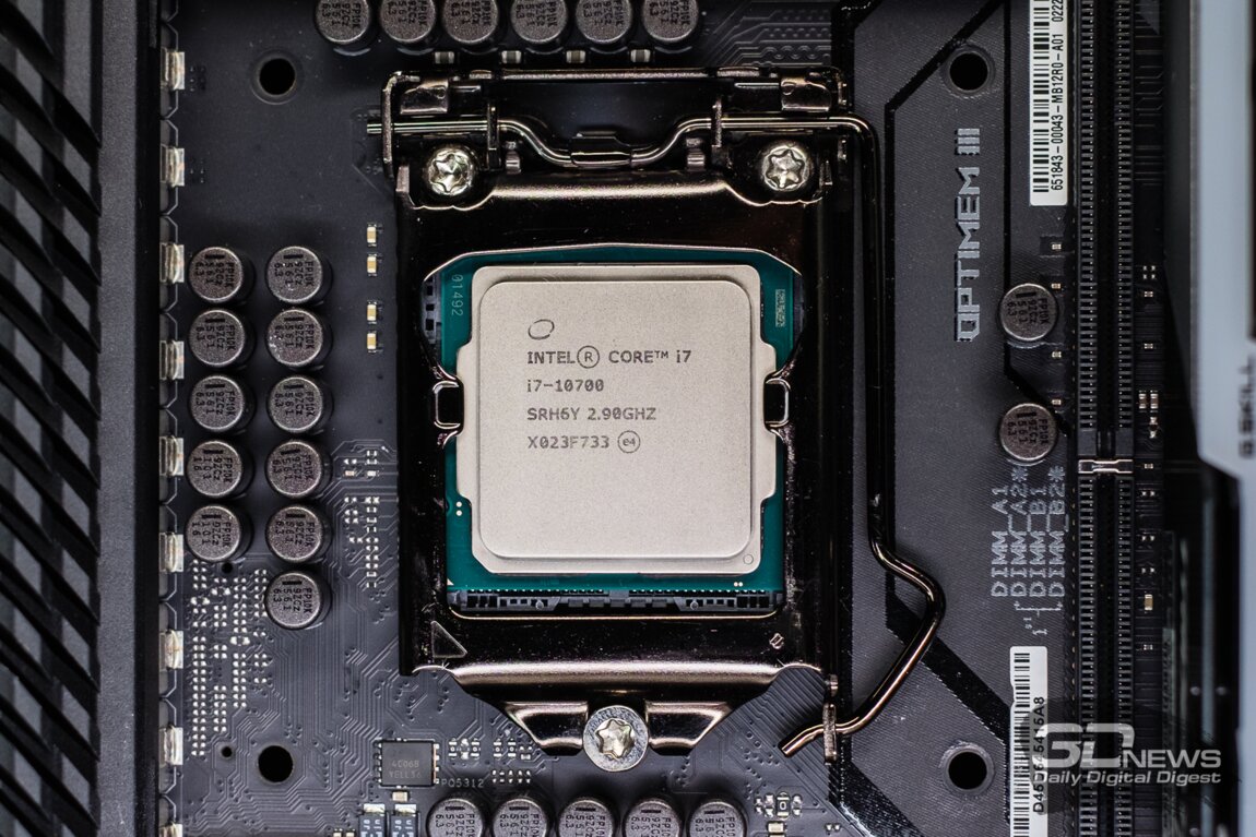 Intel core i7 10700 8 ядер 16 потоков 4.8 ghz 210