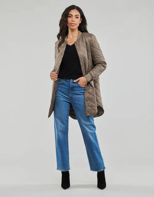 Vero Moda VMHAYLE 3/4 JACKET NOOS Коричневый женский пуховик