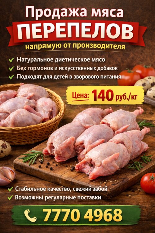Столовое и инкубационное перепелиное яйцо