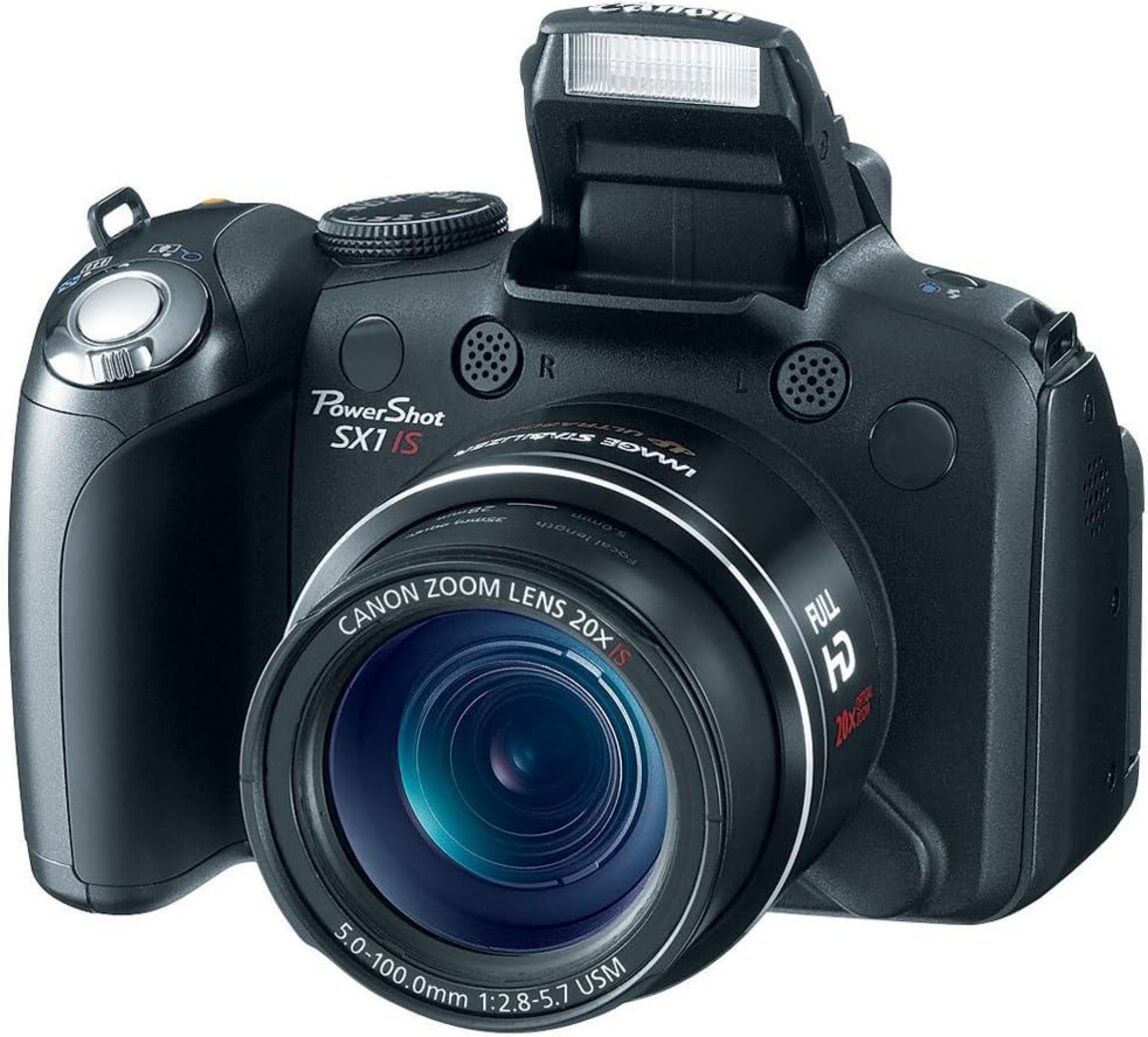 Canon PowerShot SX1 IS цифровая камера-суперзум Х20 сумка карта памяти