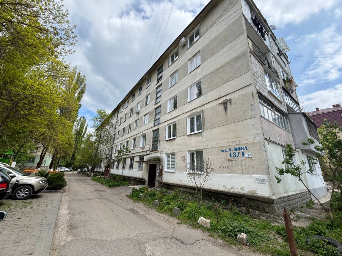 3-комнатная квартира, 53 м², Кишинёв, Рышкань