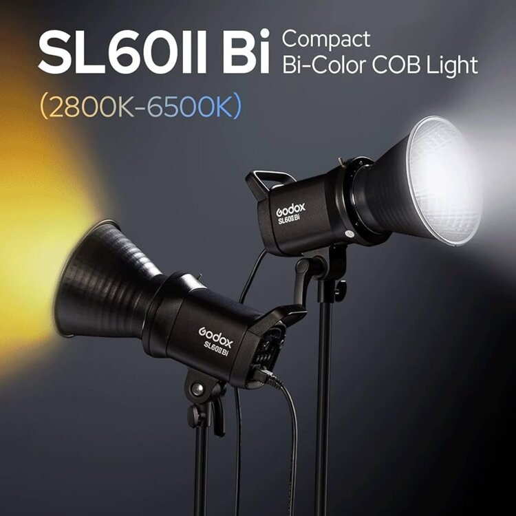 Комплект студийного освещения Godox SL60IIBI в муз. магазине ART MUSIC