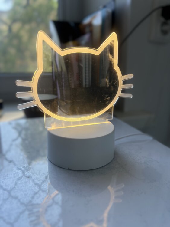 LED-светильник ночник Котик