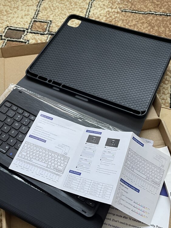 Чехол клавиатура iPad 12.9, 11