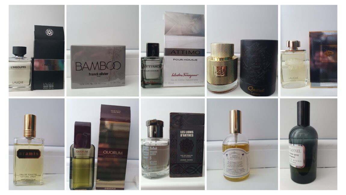 Оригиналы: Frank Oliver, Lalique, Salvatore Ferragamo, Aramis, Lattafa