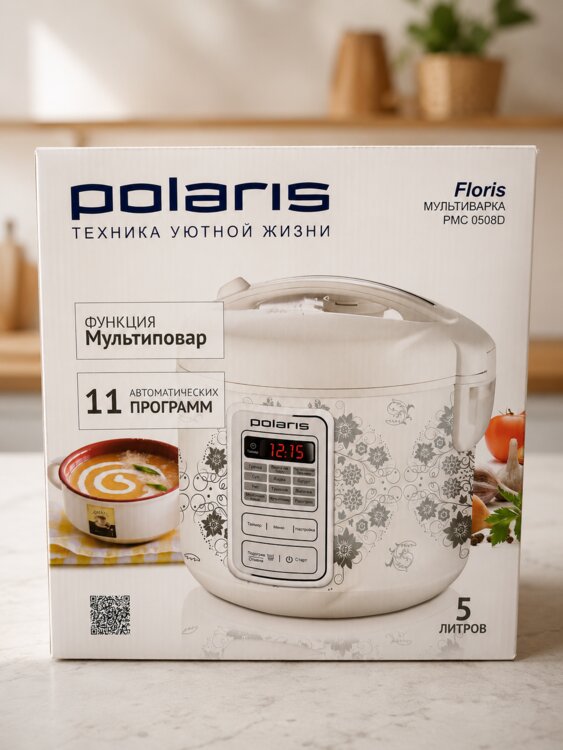 Мультиварка новая Polaris PMC 0508D Floris 600 руб