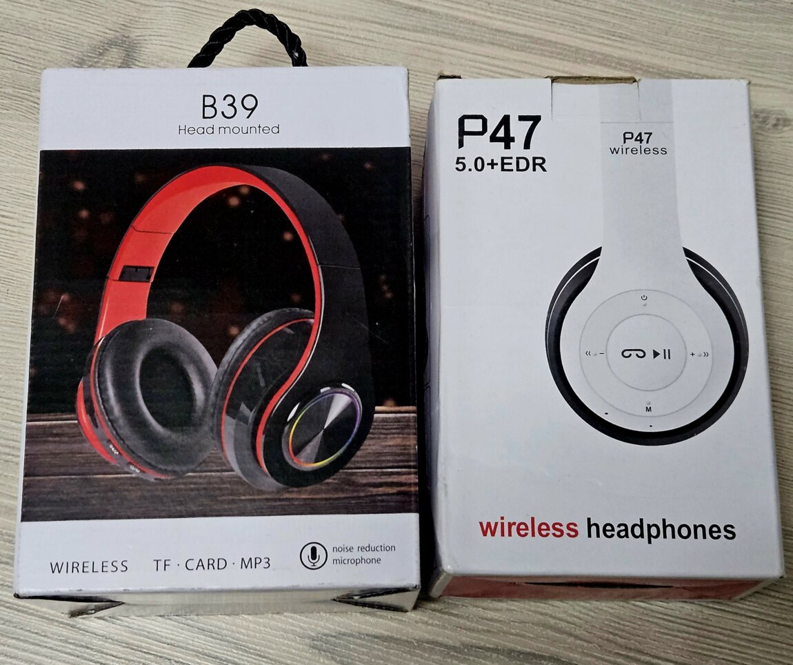 Беспроводные наушники Bluetooth. Классный звук.